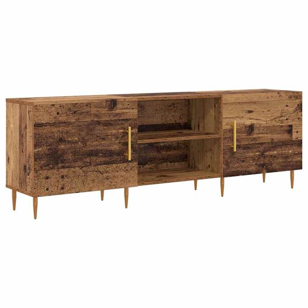 vidaXL Meuble TV Bois ancien 150 x 30 x 50 cm Bois d'ing&eacute;nierie