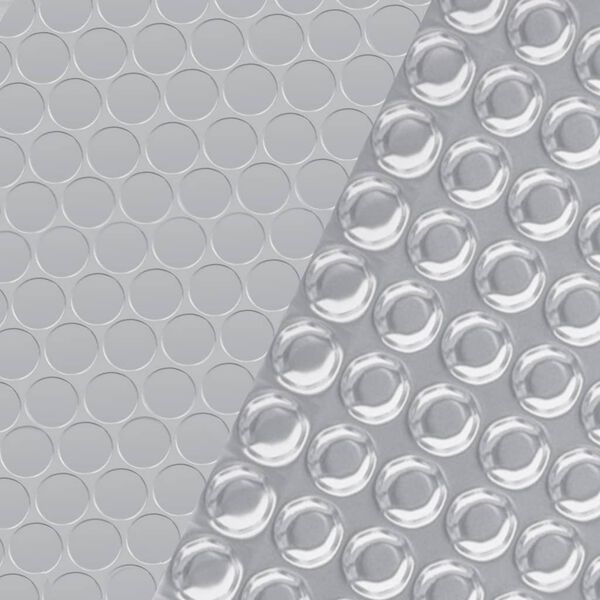 vidaXL Couverture de piscine Argent&eacute; 300 cm PE
