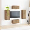 vidaXL Ensemble meuble TV 2 pcs Ch&ecirc;ne artisanal Bois d'ing&eacute;nierie