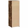 vidaXL Buffet chêne fumé 40x41x124 cm bois d'ingénierie