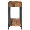 vidaXL Table console Bois Ancien 100 x 39 x 78,5 cm Bois d'ing&eacute;nierie