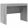 vidaXL Bureau avec tiroir 2 pcs Gris Sonoma