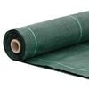 vidaXL Membrane anti-mauvaises herbes vert 1x100 m PP