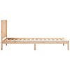 vidaXL Cadre de lit extra long sans matelas 90x210 cm bois massif