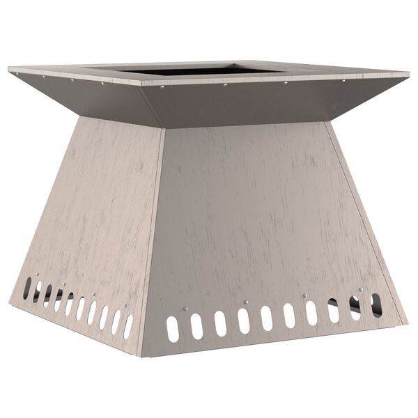 vidaXL Braise Marron 60 x 60 x 50 cm Acier résistant aux intempéries