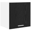 vidaXL Armoire suspendue Ch&ecirc;ne noir et Blanc 40 x 31 x 40 cm
