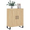 vidaXL Buffet ch&ecirc;ne sonoma 69,5x34x90 cm bois d'ing&eacute;nierie