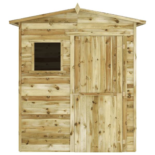 vidaXL Abri de stockage de jardin Bois de pin imprégné
