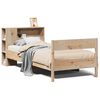 vidaXL Lit biblioth&egrave;que sans matelas 75x190 cm bois de pin massif