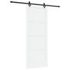 vidaXL Porte coulissante ORKDAL 93 x 232 cm Bois d'ing&eacute;nierie
