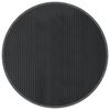 vidaXL Tapis rond gris 80 cm bambou