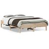 vidaXL Cadre de lit sans matelas 135x190 cm bois de pin massif