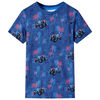 T-shirt pour enfants m&eacute;lange bleu fonc&eacute; 104
