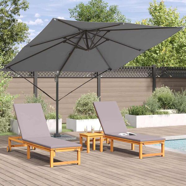 vidaXL Parasol Roma Anthracite 286 x 284 x 265 cm