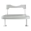 Vipack Bureau r&eacute;glable enfant Comfortline 201 et chaise Gris et blanc