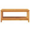 vidaXL Table d'appoint Marron 110 x 55 x 45 cm Bois d'Acacia Massif