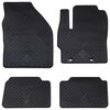 vidaXL Tapis de voiture 4 pcs Noir Compatible avec Toyota YARIS 2020-