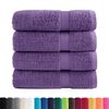 vidaXL Serviettes de douche de qualit&eacute; sup&eacute;rieure SOLUND 4 pcs violet