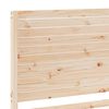 vidaXL Cadre de lit extra long sans matelas 200x220 cm bois massif