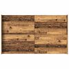 vidaXL Cadre de lit avec rangement Bois Ancien 120 x 200 cm