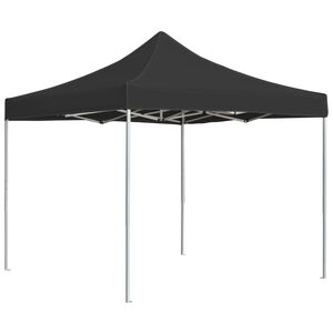 vidaXL Tente de r&eacute;ception pliable Aluminium 2 x 2 m Anthracite