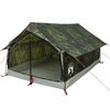 vidaXL Tente de camping 2 personnes camouflage imperm&eacute;able