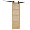 vidaXL Porte coulissante ORKDAL 73,5 x 211 cm Bois de pin massif