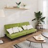 vidaXL Canap&eacute;-lit &agrave; 2 places Vert clair Velours