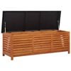 vidaXL Boîte de rangement de jardin 150x50x55 cm Eucalyptus solide