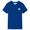 T-shirt pour enfants bleu foncé 104