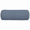 vidaXL Coussins d'accent 2 pcs Bleu &Oslash; 25 x 70 cm