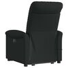 vidaXL Fauteuil de massage inclinable Noir Tissu