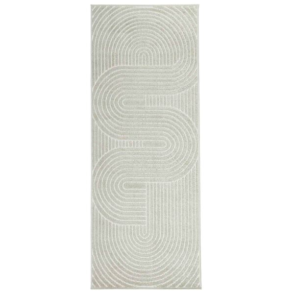 vidaXL Tapis de surface PALMERAS Vert 80 x 200 cm Polyester