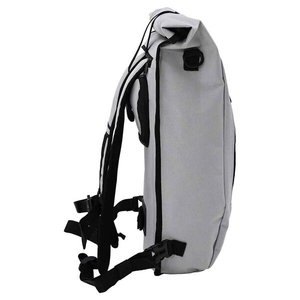 vidaXL Sac &agrave; v&eacute;lo Gris 31 x 13 x 58 cm Polyester