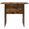 vidaXL Table console Ch&ecirc;ne fum&eacute; 93 x 40 x 75 cm Bois d'ing&eacute;nierie