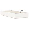 vidaXL Cadre de lit ottoman avec stockage Blanc 80 x 200 cm Pin massif