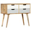 vidaXL Buffet 85 x 40 x 71 cm Bois de manguier massif