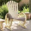 vidaXL Chaise de jardin Adirondack bois de sapin massif