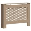 vidaXL Cache-radiateur 112x19x81,5 cm MDF