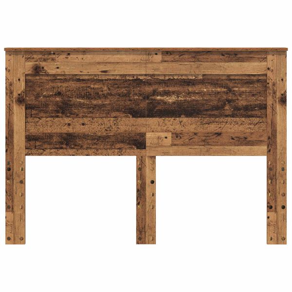 vidaXL T&ecirc;te de lit Bois Ancien 160 cm Bois d'ing&eacute;nierie