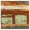 vidaXL Table de bistro Carrée 50x50x75 cm Bois de récupération massif