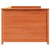 vidaXL Lit de jour sans matelas cire marron 80x200 cm bois pin massif