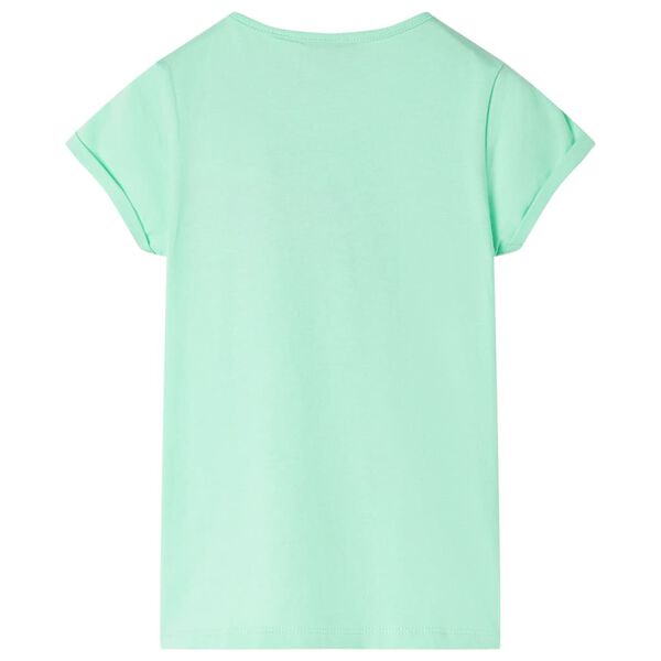 T-shirt pour enfants vert vif 116