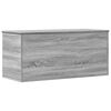 vidaXL Bo&icirc;te de rangement sonoma gris 100x42x46 cm bois d'ing&eacute;nierie