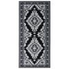 vidaXL Tapis BCF Noir 80x150 cm