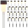 vidaXL Lampes solaires ext&eacute;rieures avec pique de sol 24 pcs 29,5 cm