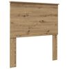 vidaXL Cadre de lit Ch&ecirc;ne artisan 90 x 190 cm Bois de pin massif