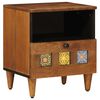 vidaXL Cabinet de chevet Marron 40 x 33 x 46 cm Bois de mangue massif