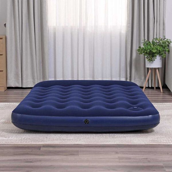 Best Way Matelas &agrave; Air Bleu 191 x 137 x 28 cm PVC