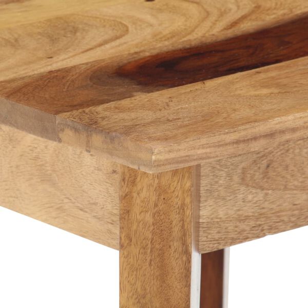 vidaXL Table basse 110x60x40 cm Bois massif